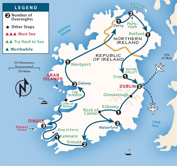 6 Day Ireland Itinerary