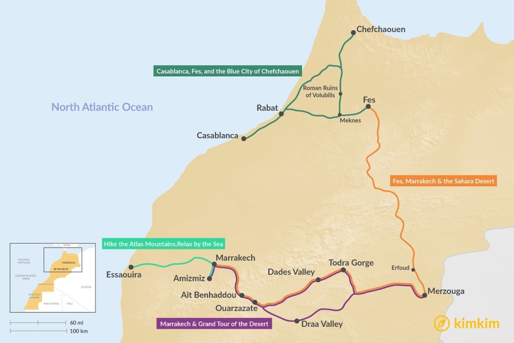 Morocco Itinerary 5 Days