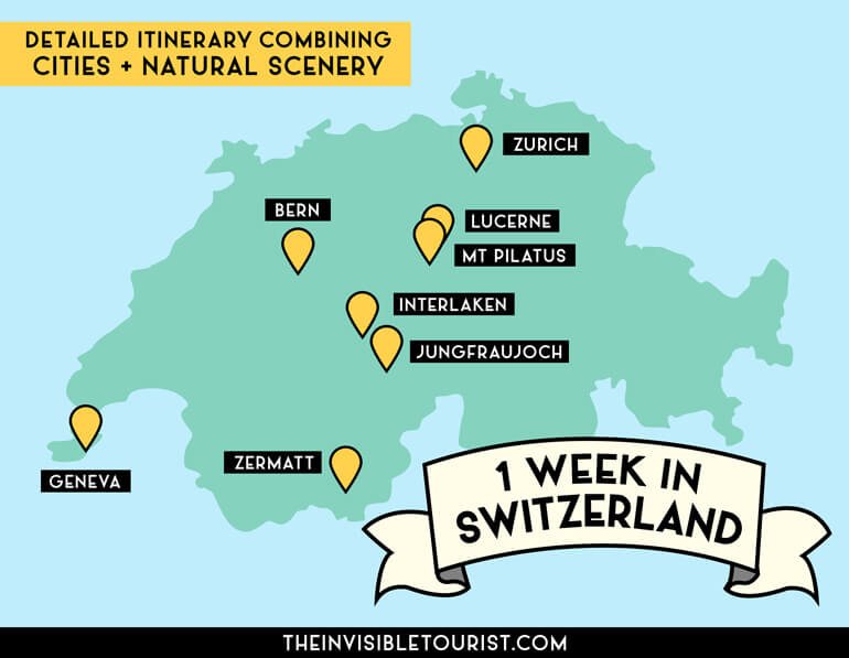 Switzerland Itinerary 8 Days