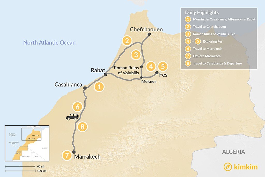8 Day Morocco Itinerary