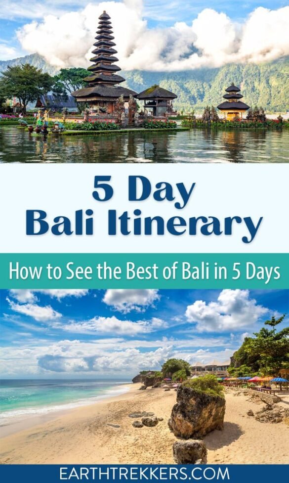 Bali 5 Day Itinerary - itineraryy