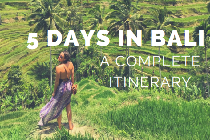 Bali 5 Day Itinerary