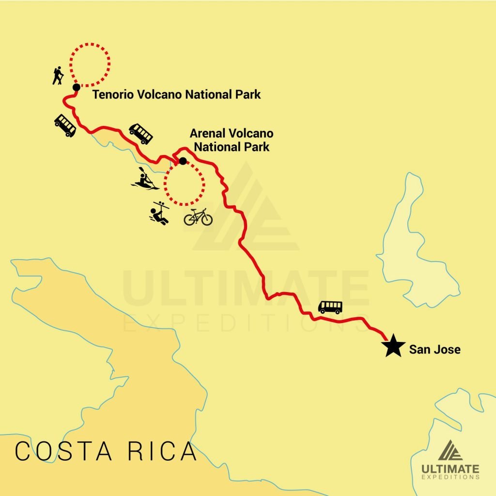 Costa Rica 4 Day Itinerary