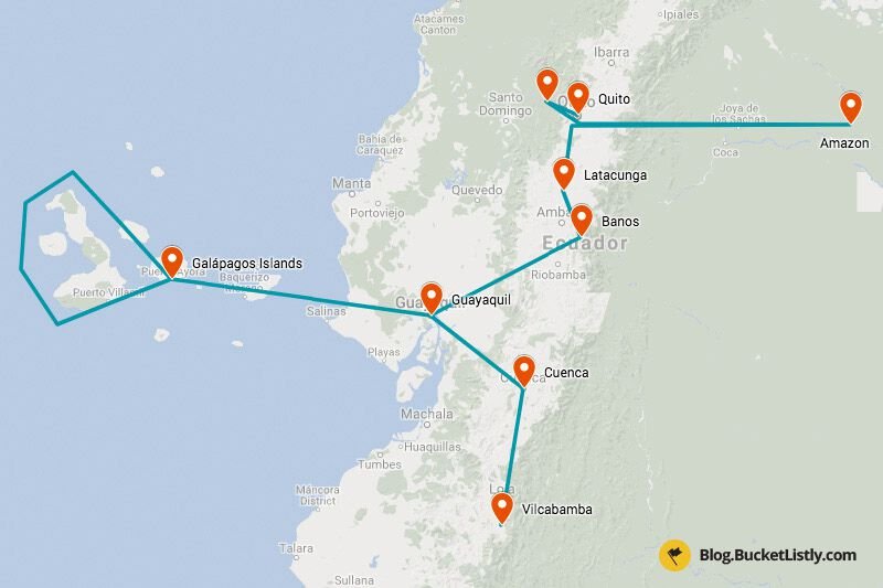 Ecuador Itinerary 7 Days