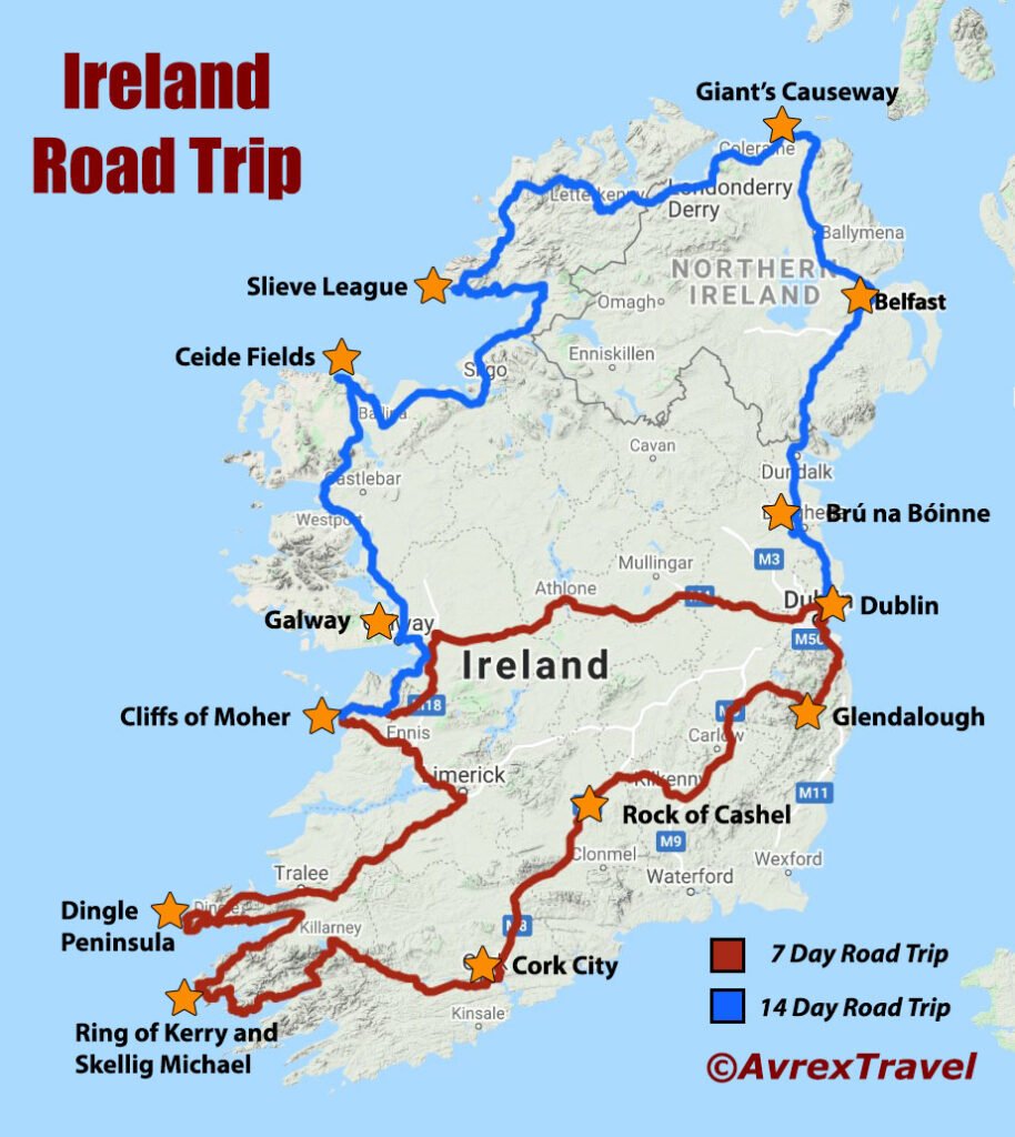 Ireland 6 Day Itinerary