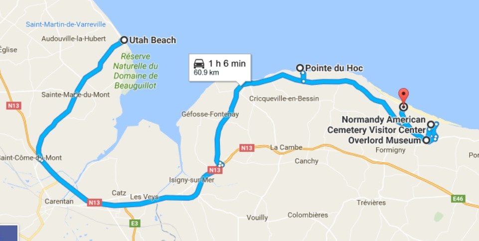 Normandy 2 Day Itinerary