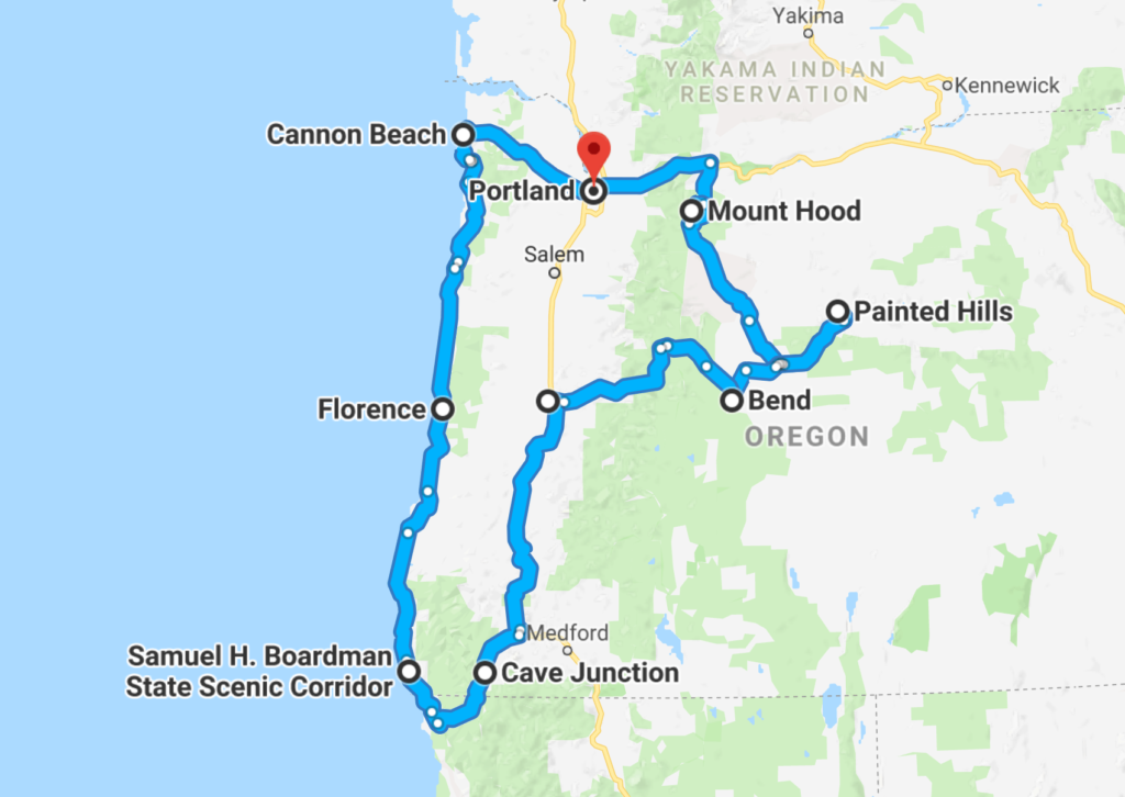 Oregon 7 Day Itinerary