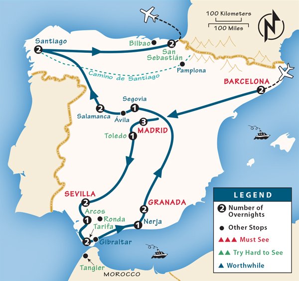 Spain Itinerary 12 Days