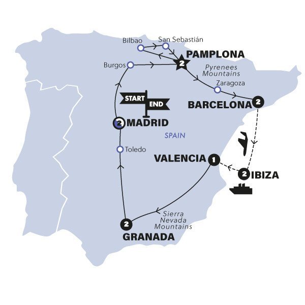 Spain Itinerary 12 Days