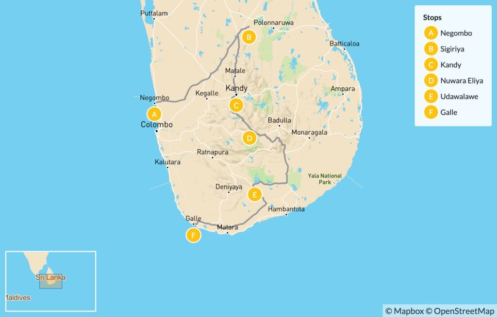 Sri Lanka 8 Days Itinerary