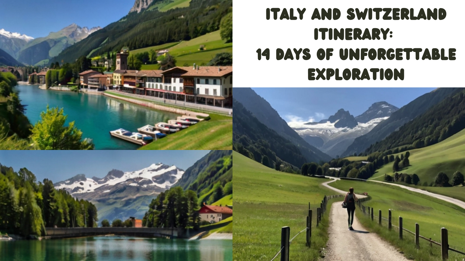 Italy and Switzerland Itinerary for 14 Days From Lakes to Mountains